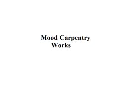 Mood Carpentry Works